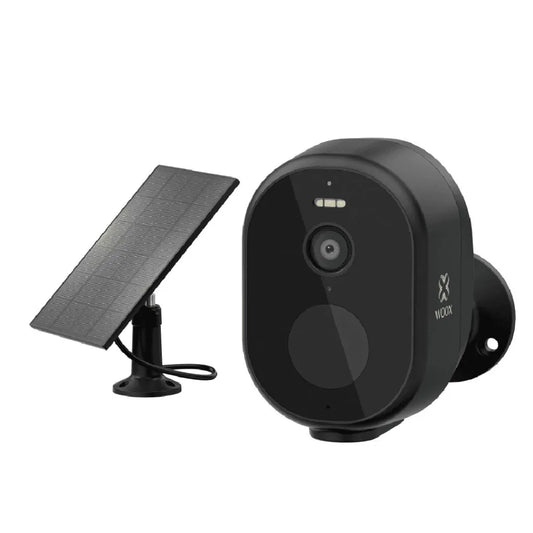 WOOX Camera Battery Outdoor 4MP + Solar (Bundle) R4253 Black