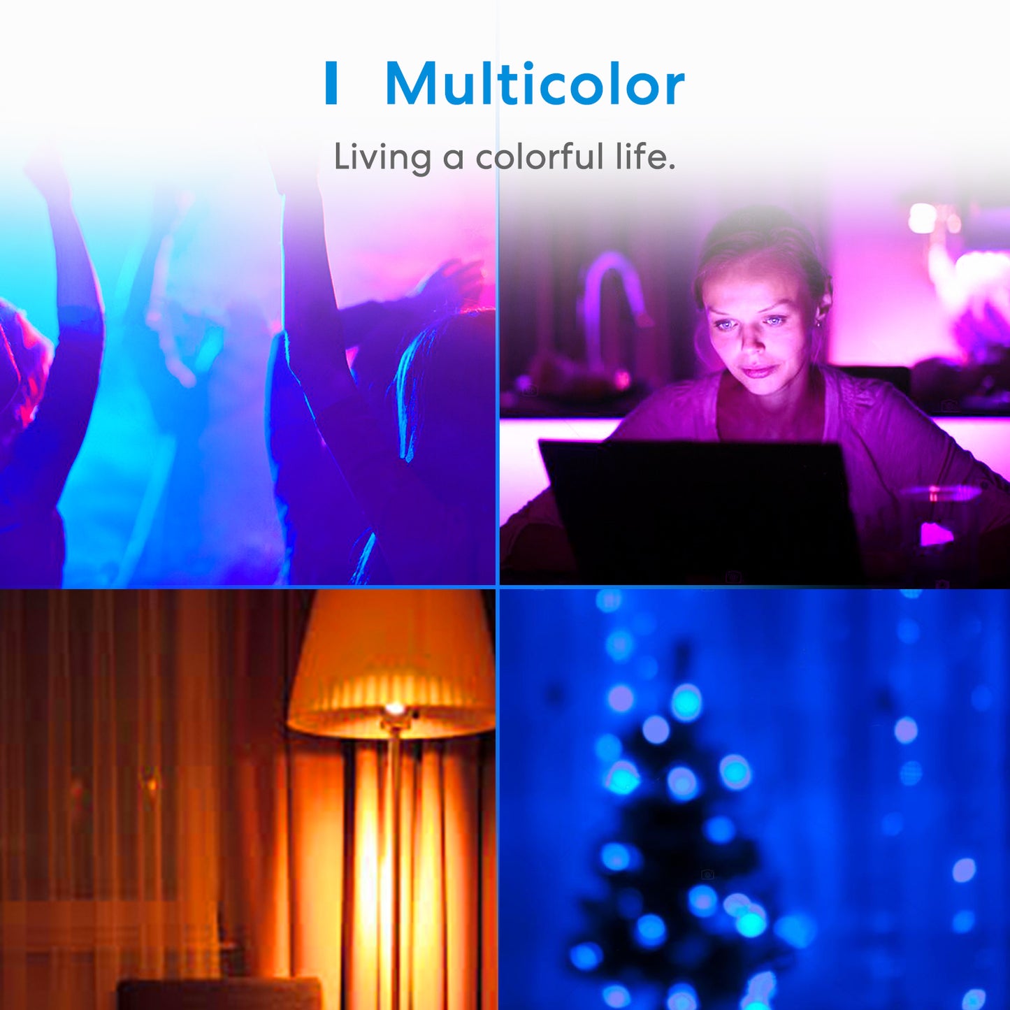 Meross MSL120HK-UK Homekit Smart Wi-Fi LED Bulb RGBWW E27