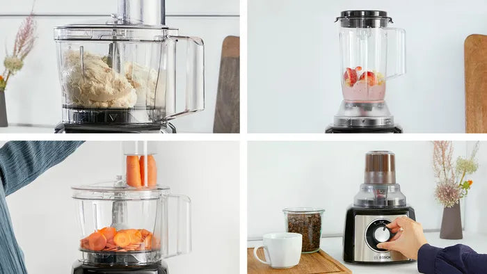 BOSCH MCM3501M Food Processor MultiTalent3 800 W 2.3 L Black