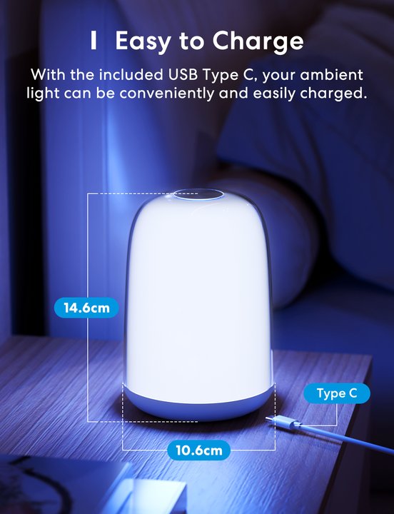 Meross MSL430JHK-EU Homekit Smart Wi-Fi Ambient Light