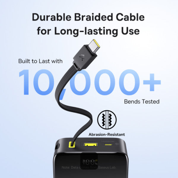 Baseus EnerFill FC51 Bipow2 Pro Powerbank 22.5W 20000mAh + Display  Black