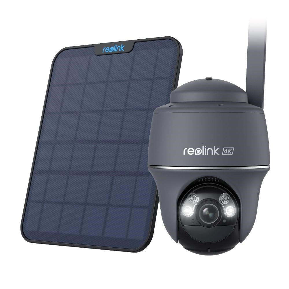 Reolink BP4G Outdoor Battery Camera 4K 4G (LTE) PTZ GO PT Ultra (G440) (Grey) Bundle
