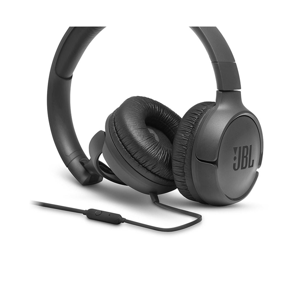JBL Tune 500, OnEar Universal Headphones 1-button Mic/Rem Black