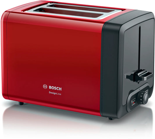 BOSCH TAT4P424 Toaster, Red