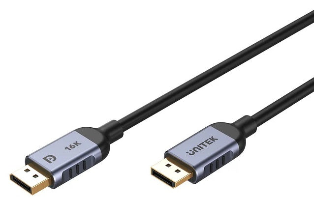 Unitek C1626GY01-3M DisplayPort 2.1 Cable 8K 120Hz 3.0m