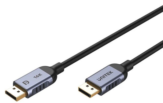 Unitek C1626GY01-3M DisplayPort 2.1 Cable 8K 120Hz 3.0m