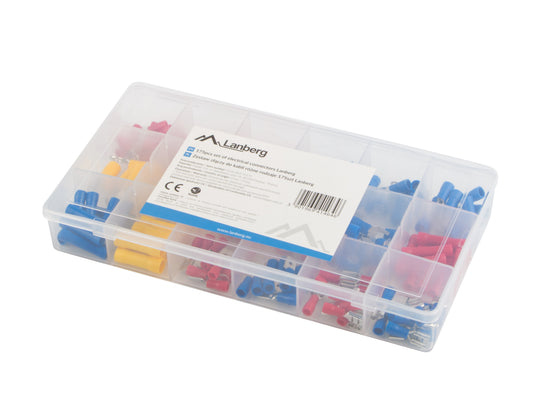 Lanberg Cable Terminal Kit 175pcs 1.25-4mm