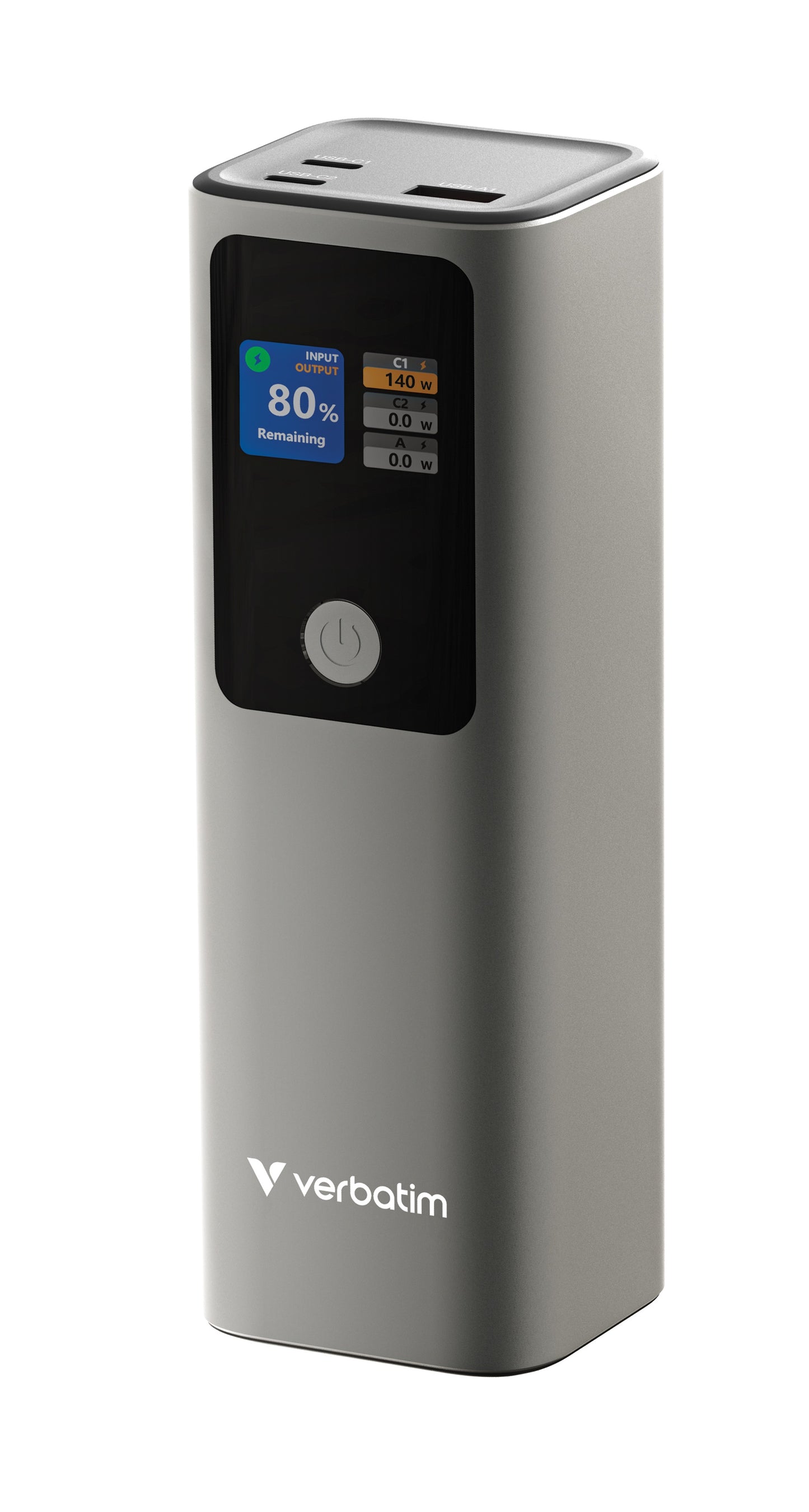 Verbatim Powerbank 27000 183W 2xUSBC+USB-A Charge 'n' Go