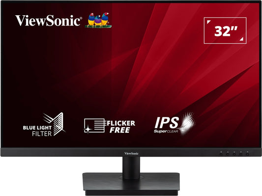 Viewsonic VA3209-2K-MHD Monitor VA 32" 2K IPS 75Hz HDR10 with Dual HDMI/DisplayPort & Speakers
