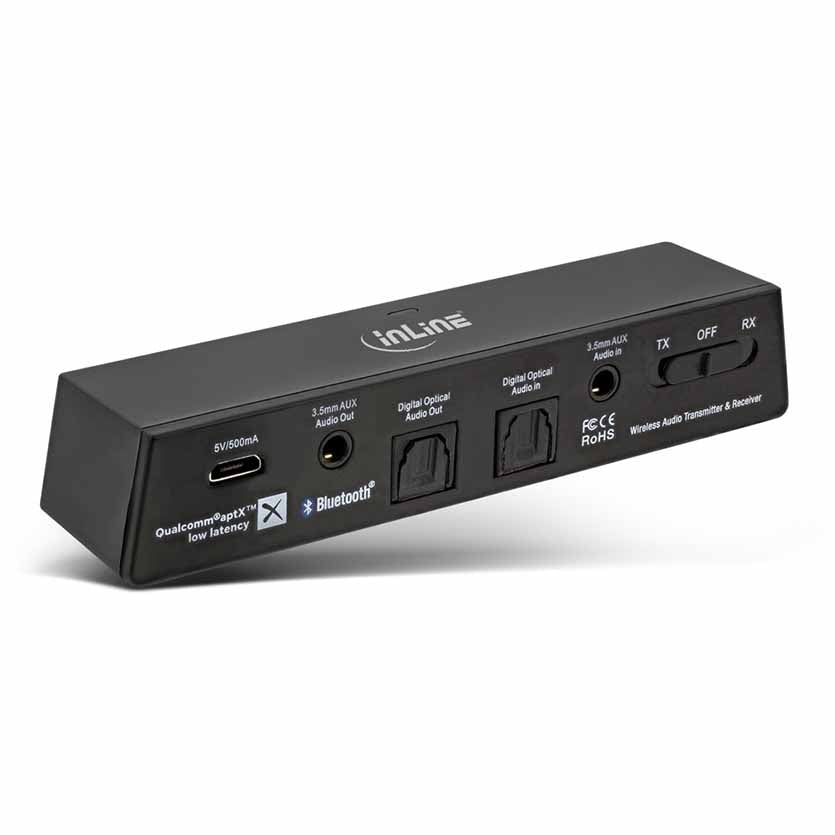INLINE 99151i BLUETOOTH AUDIO TRANSCEIVER (RECEIVER/TRANSMITTER) BT5.0
