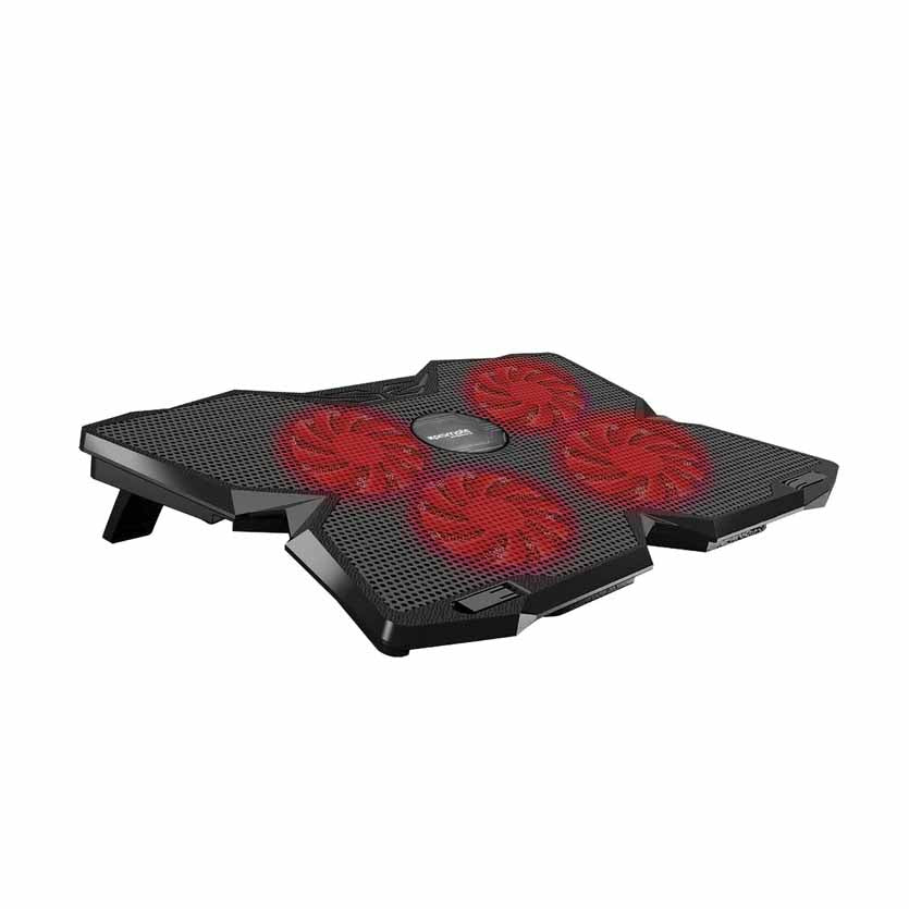 AIRBASE-3.BLACK COOLING PAD FOR LAPTOP W/SILENT FAN TECHNOLOGY PROMATE
