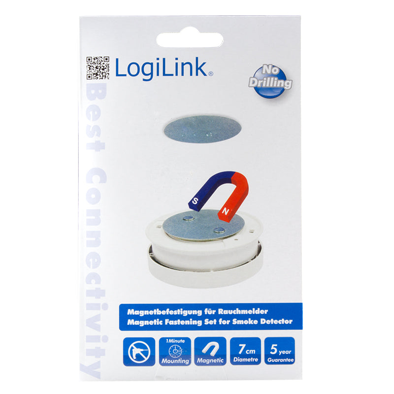 LOGILINK SC0005 SMOKE DETECTOR FASTENING KIT MAGNETIC