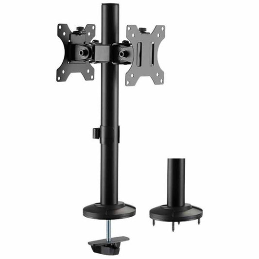LOGILINK BP0109 TWO SIDED DUAL MONITOR DESK MOUNT, 17-32″, STEEL, CURVED SCREENS