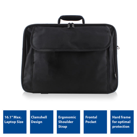 AC8500 15″ TO 16.1″ N/B SHOULDER BAG OFFICE BLACK ACT