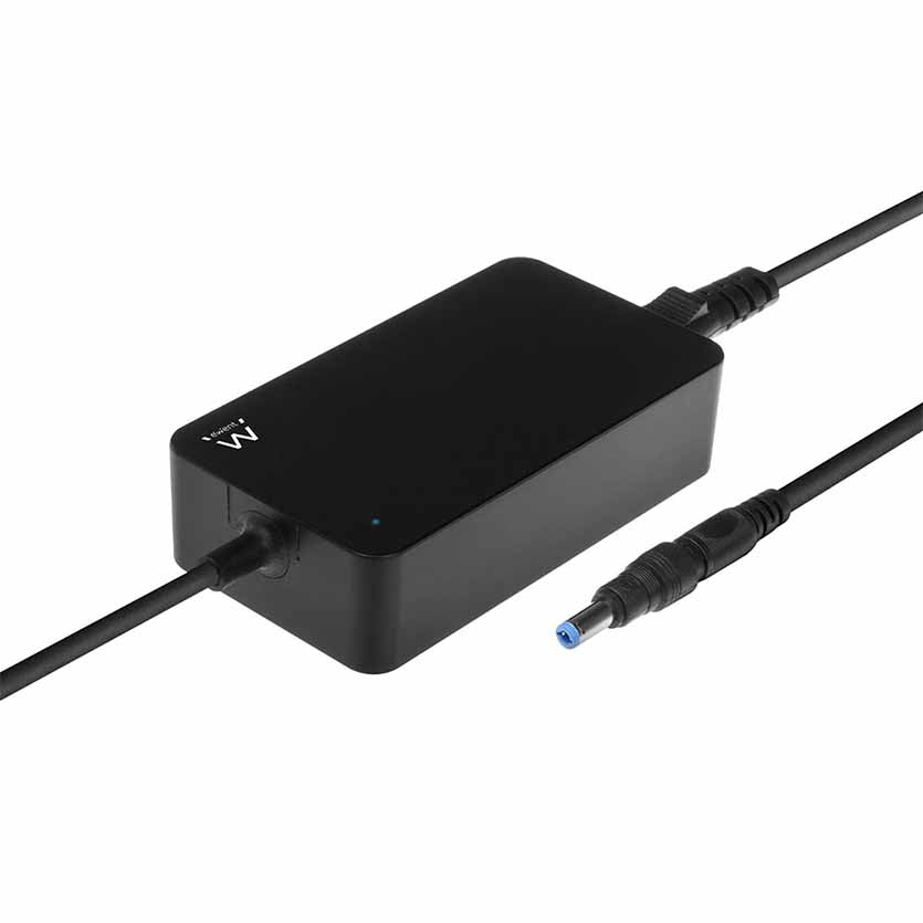 EWENT, EW3984 ULTRA SLIM NOTEBOOK CHARGER 45W UPTO 15.6″ INCLUDING 8 TIPS