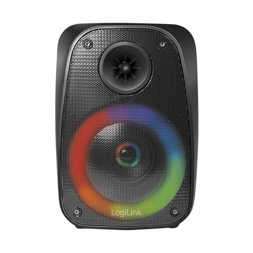 LOGILINK SP0058 SPEAKER MOBILE BT RGB, TWS, 10W BLACK