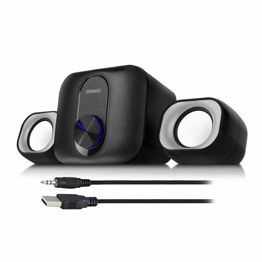EMINENT EM3515 SPEAKERS 2.1 2*3W+5W SUBWOOFER RMS USB POWERED