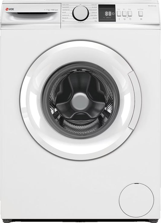 VOX WM 1070T 14D WASHING MACHINE 7KG D 1000 RPM 15 PROGRAMS WHITE