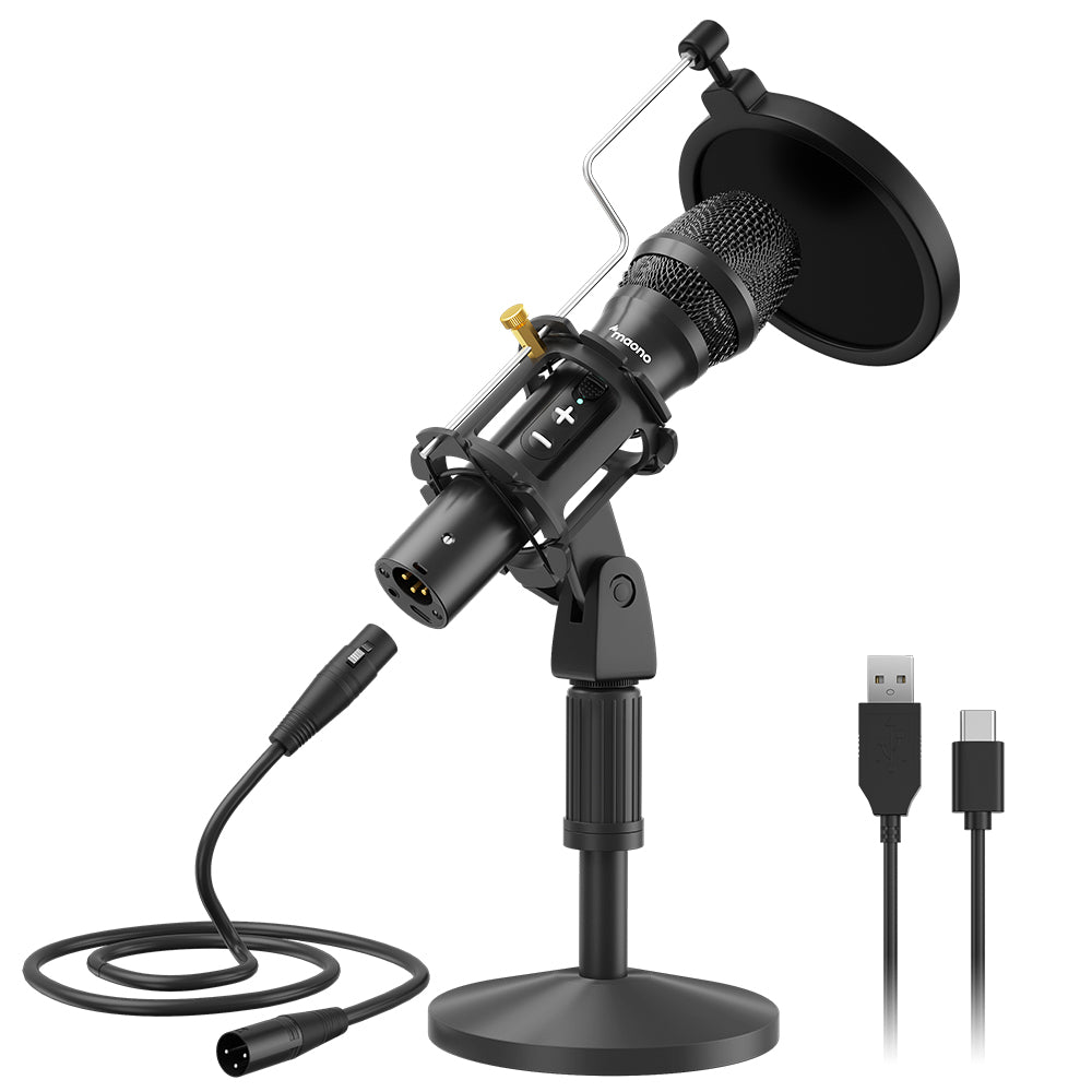 Maono HD300T Dynamic Desktop USB/XLR Microphone
