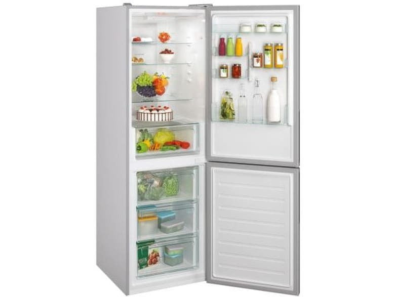 Candy CCE3T618FS Fridge Freezer 342lt Total NoFrost H185xW59.5xD65.8cm. Inox