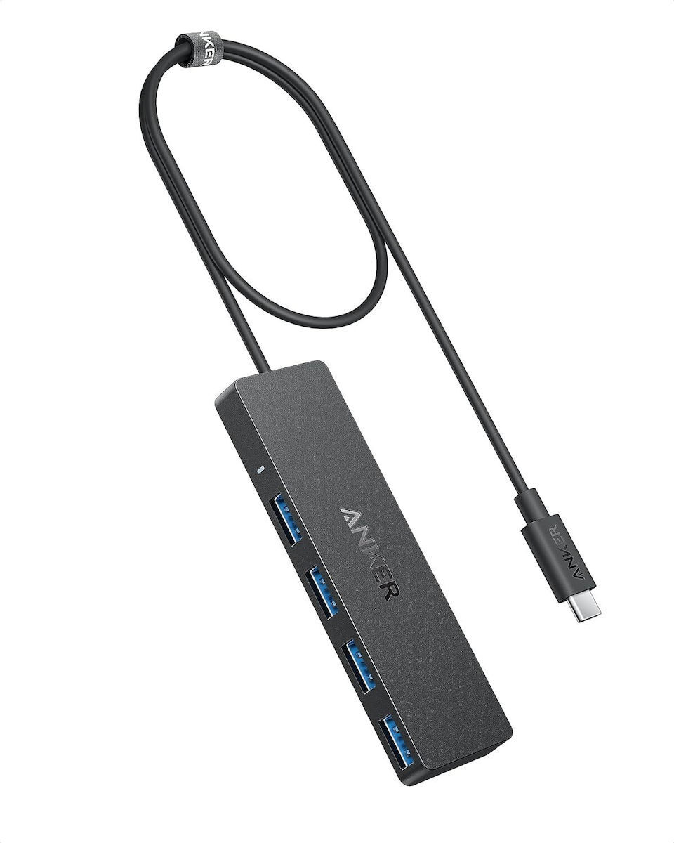 Anker Work Hub USB-C 4-Ports Black