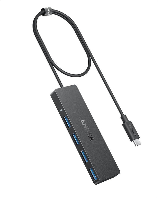 Anker Work Hub USB-C 4-Ports Black