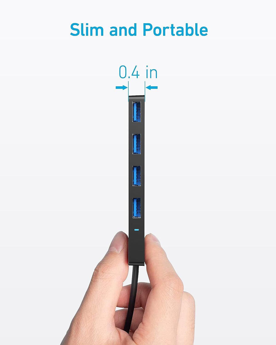 Anker Work Hub USB-C 4-Ports Black