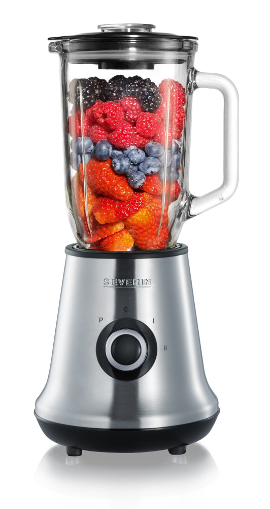 SEVERIN SM7971 MIXER-MULTI & SMOOTHIE MIX&GO 500 W 1000 ML REMOVABLE GLASS BOWL REMOVABLE LID 600 ML SMOOTHIE MAKER