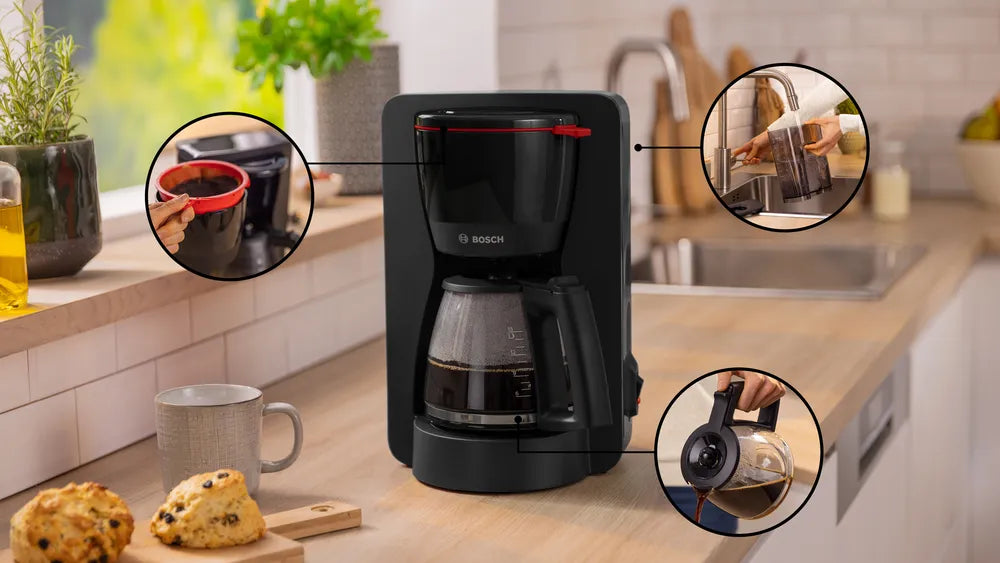 BOSCH TKA2M113 MyMoment Coffee Maker Black