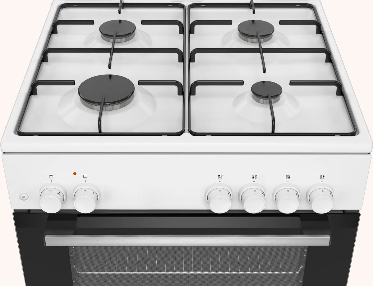 Pitsos PAF003D20 Gas Cooker Kitchen White