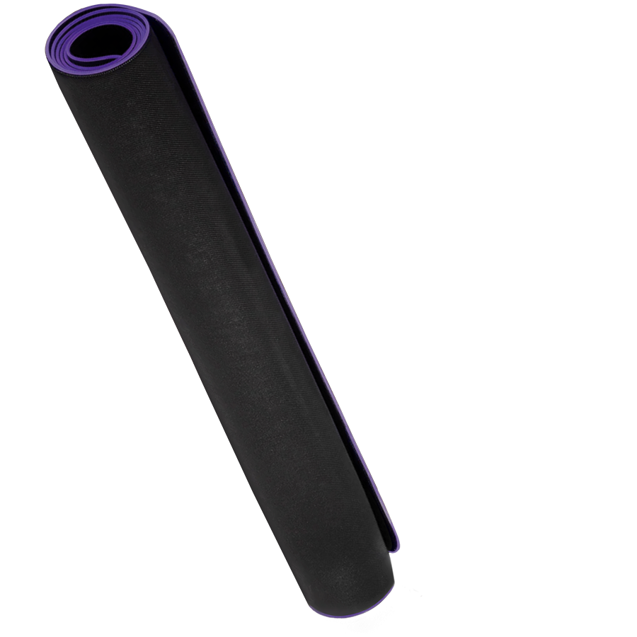 LORGAR RX1FM Sim Racing Floor Mat Advanced Stitched edge Black/purple