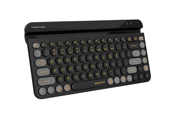 A4TECH, FBK30 KEYBOARD FSTYLER COMPACT DUAL MODE BT/WIRELESS 2.4G BLACKCURRANT