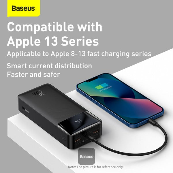 Baseus Powerbank 20W 30000mAh Bipow Black