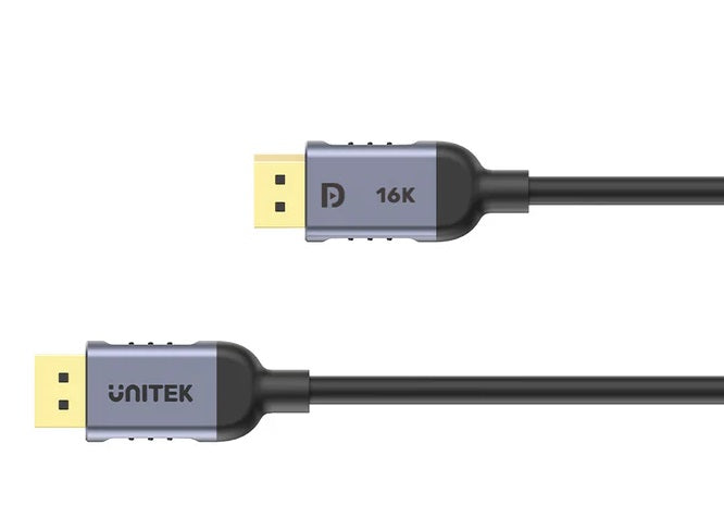 Unitek C1626GY01-3M DisplayPort 2.1 Cable 8K 120Hz 3.0m