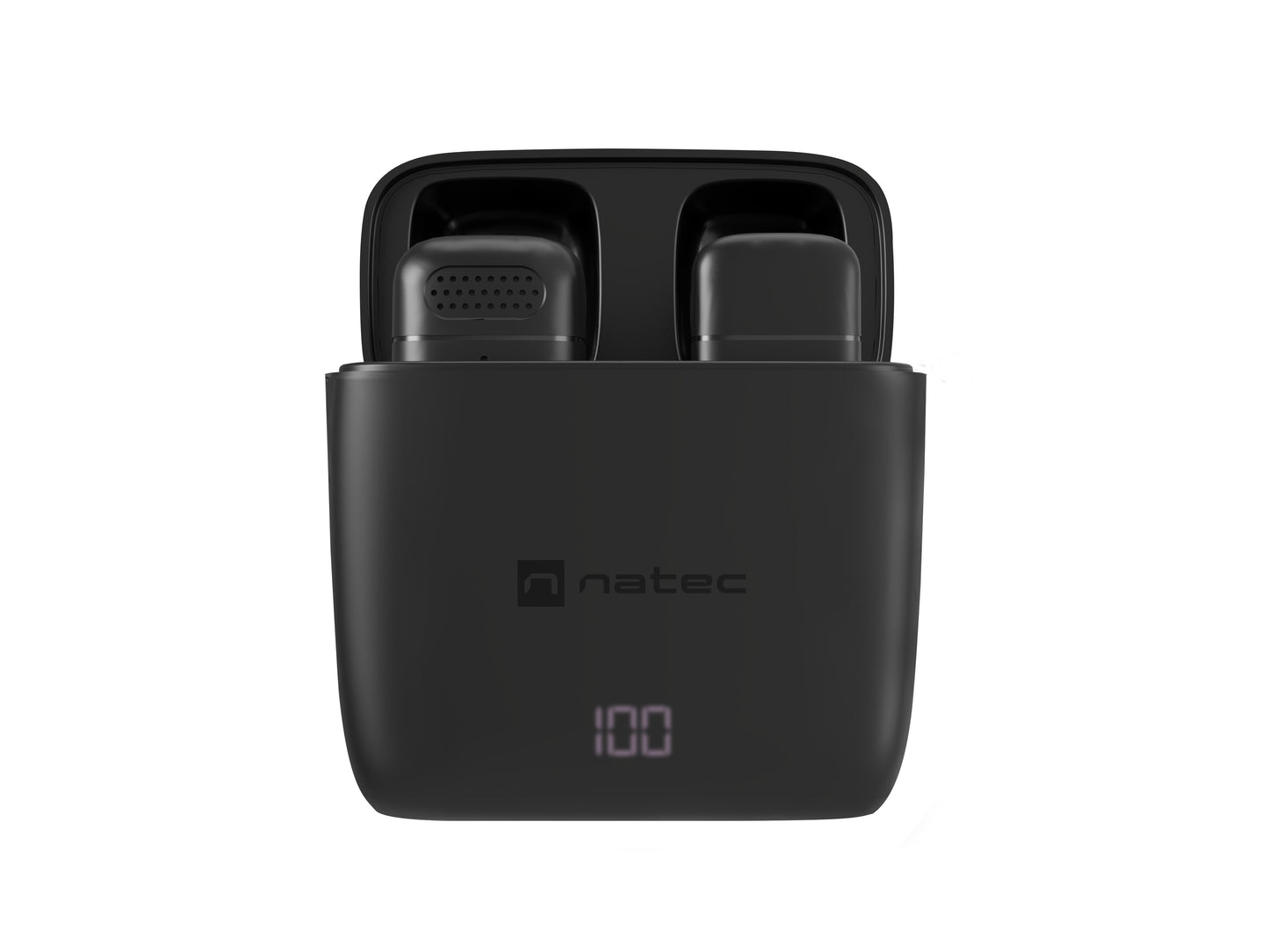 Natec Wireless Wearable Microphones for Contect Creators USB-C HOPPER LAVALIER