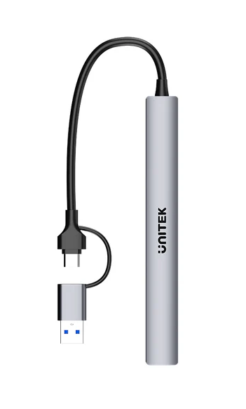 Unitek H1209A USB-A Hub 7-Port USB2.0 with 0.15m cable