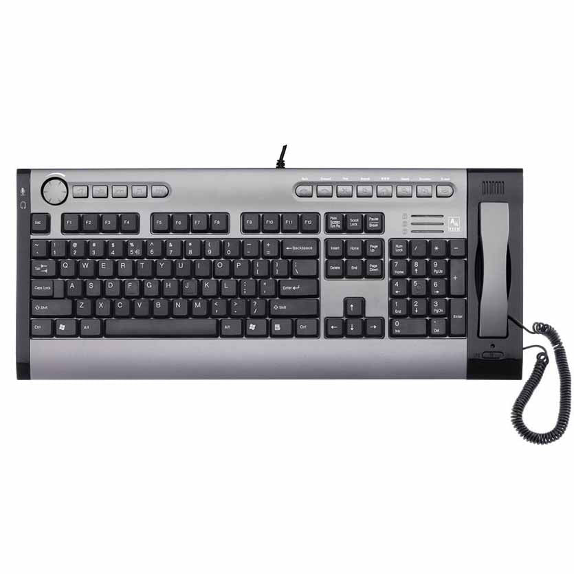 A4 TECH, KIP-800-VOIP KBRD USB GRK/US