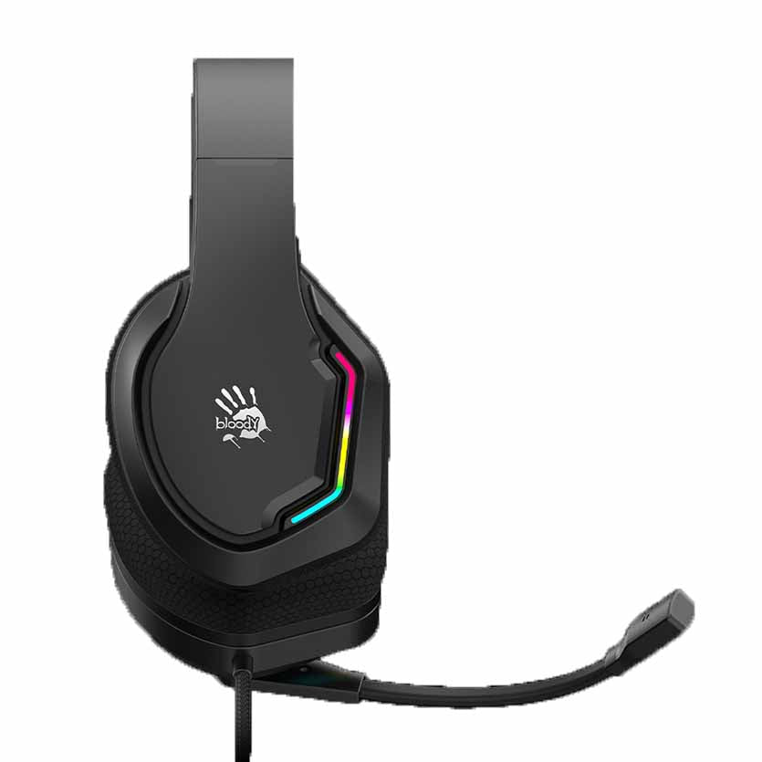 A4 TECH G260 USB HEADSET GAMING 7.1 VIRTUAL SURROUND SOUND BLACK BLOODY