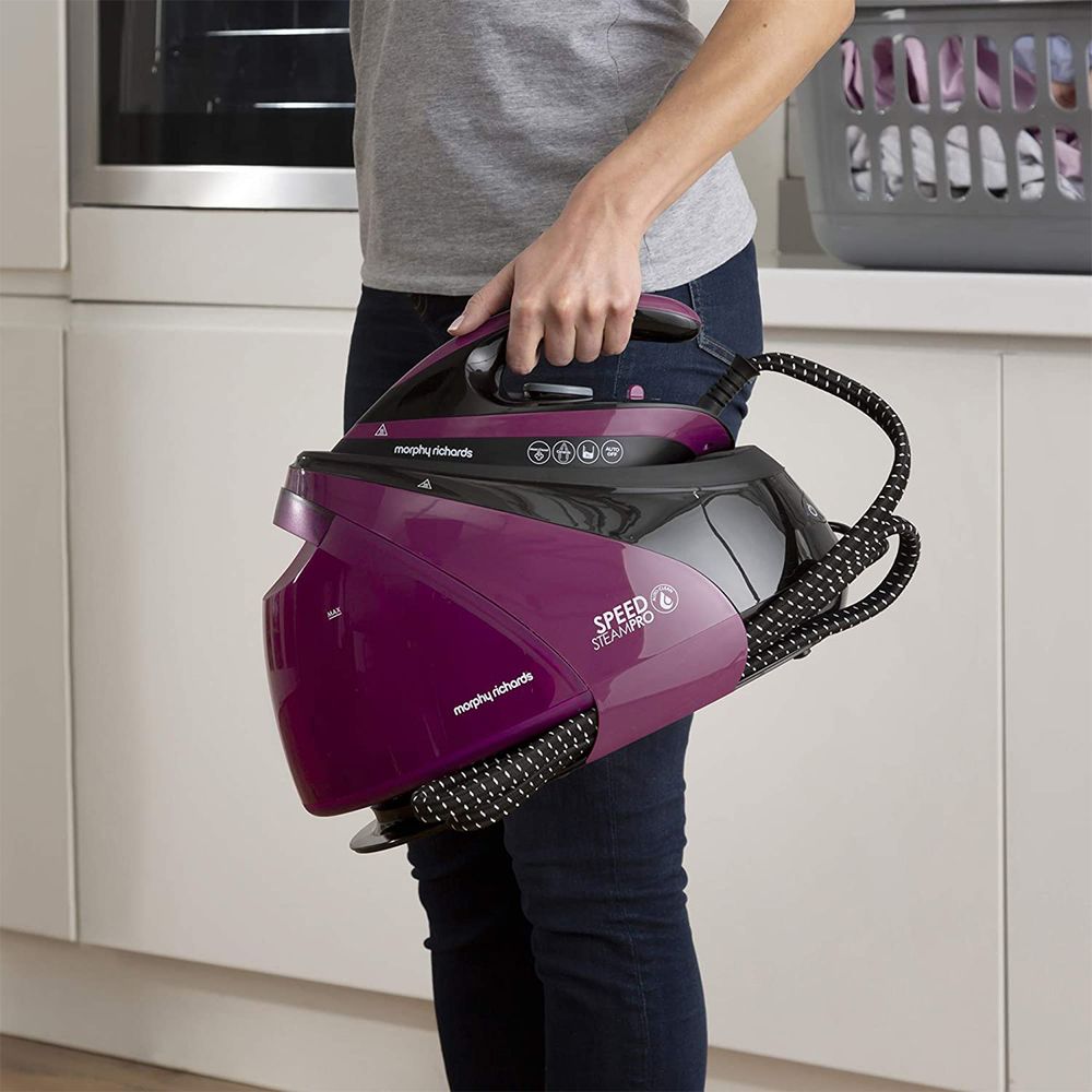 Morphy Richards S-Pro 332102 Ironing System 3000W Purple