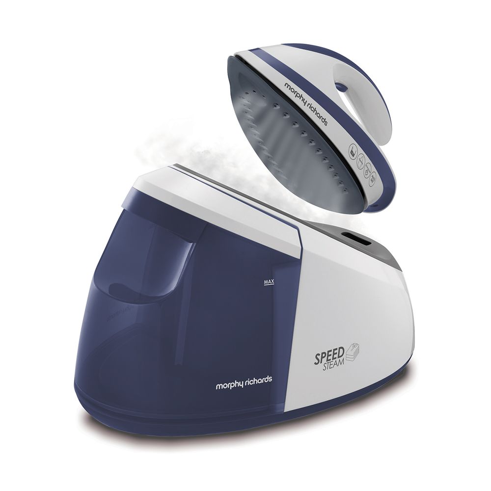 Morphy Richards 333202 Speed Steam Ironing System 3000W Blue- White