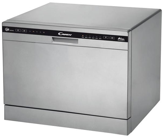 CANDY CDCP 6/E-S Dishwasher MINI Tabletop 6 Place Settings 55cm