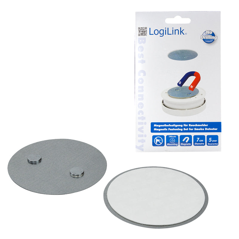 LOGILINK SC0005 SMOKE DETECTOR FASTENING KIT MAGNETIC