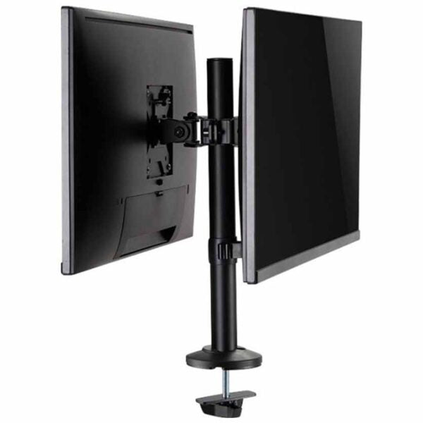 LOGILINK BP0109 TWO SIDED DUAL MONITOR DESK MOUNT, 17-32″, STEEL, CURVED SCREENS