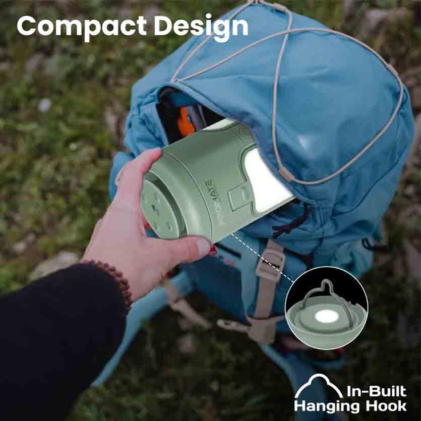 PROMATE CAMPMATE-4 MULTIFUNCTIONAL CAMPING KIT/6000mAh POWERBANK, BT SPEAKER