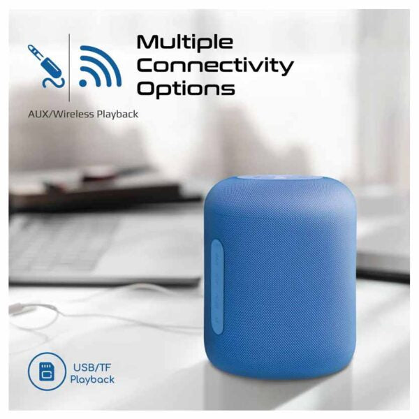 PROMATE BOOM-10.BLUE 10W SPEAKER WIRELESS HD PROSTREAM