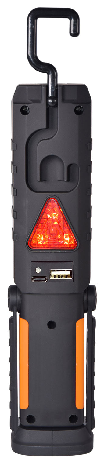 Mercury 3in1 Handheld Rechargeable Worklight, Powerbank Function, with Hook and Magnet 410.318UK