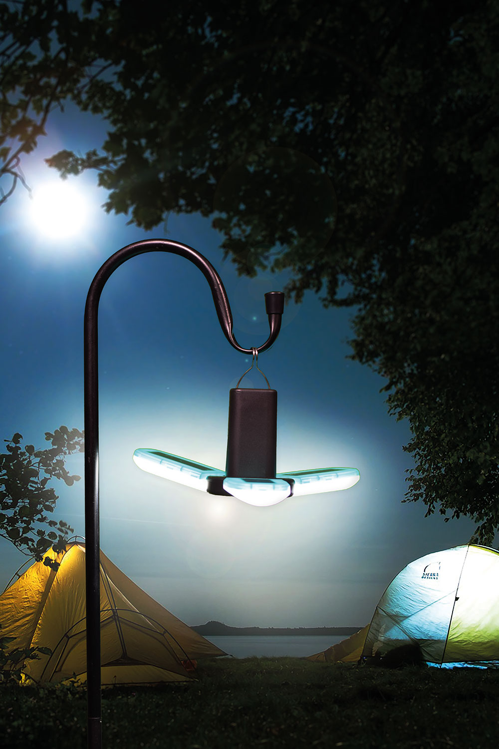 LYYT Rechargeable Foldable Camping Lamp 36 LED 410.393UK