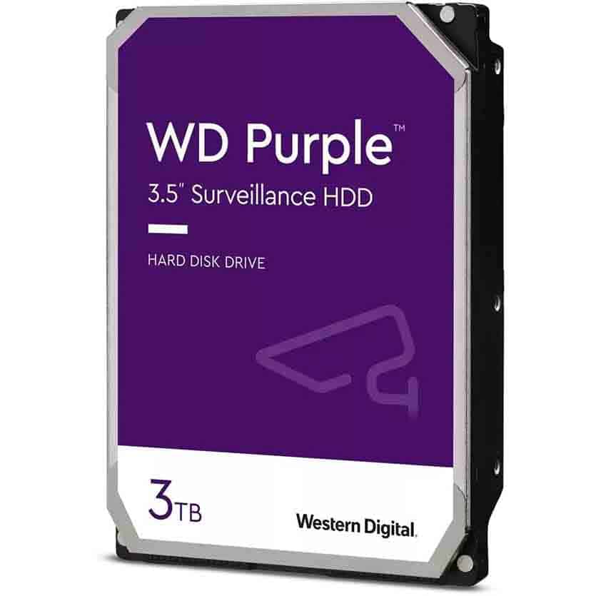 WD PURPLE, WD33PURZ/3TB INTERNAL HDD 3.5″ 5400RPM 256MB