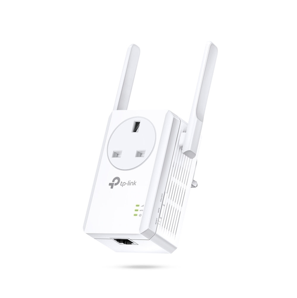 TP-LINK, TL-WA860RE WI-FI RANGE EXTENDER 300MBPS REPEATER WITH AC PASSTHROUGH