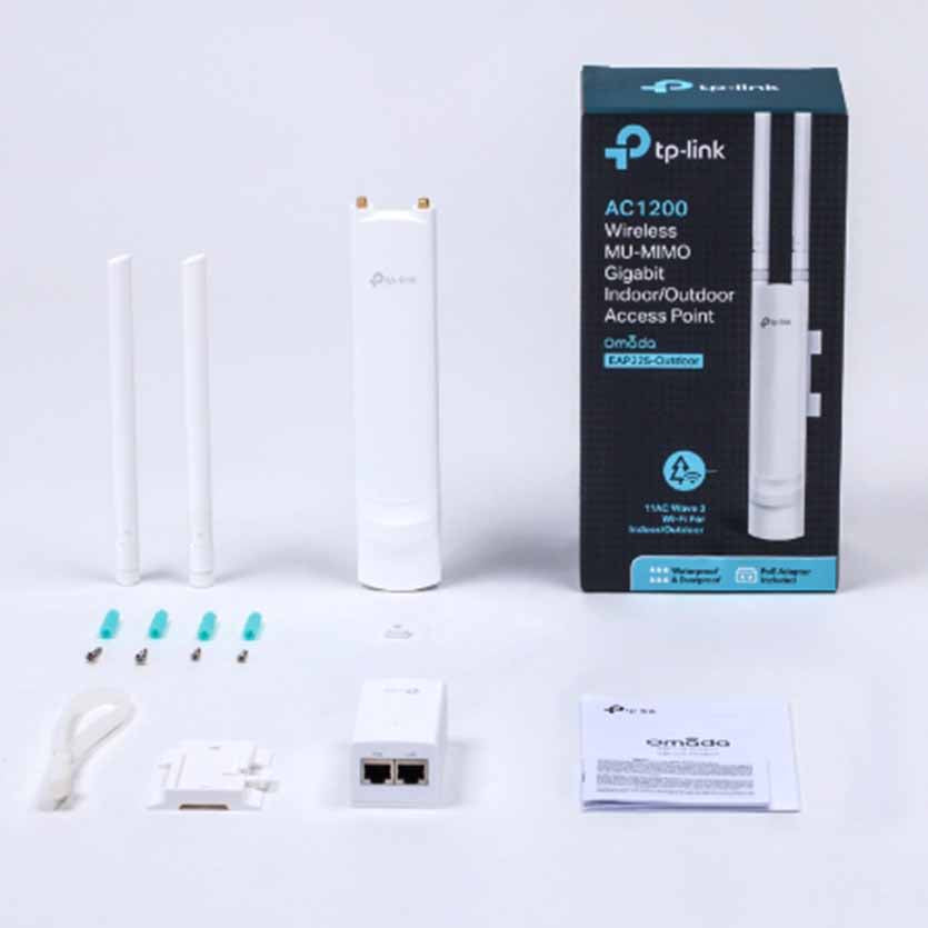TP-LINK EAP225 OUTDOOR WIRELESS AC1200 MU-MIMO GIGABIT INDOOR/OUTDOOR ACCESS POINT